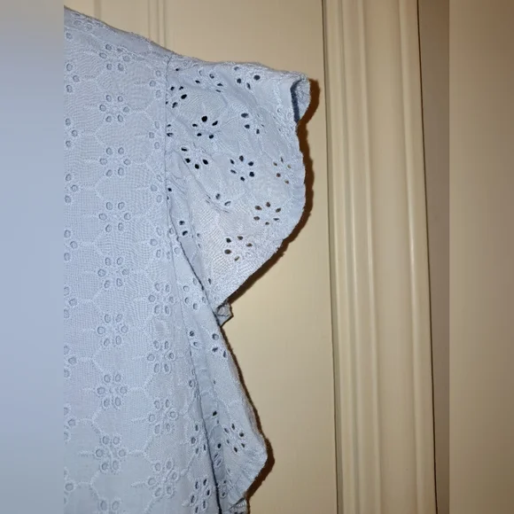 NWT Jessica Simpson Light Blue Backless Dress - Picture 7 of 12